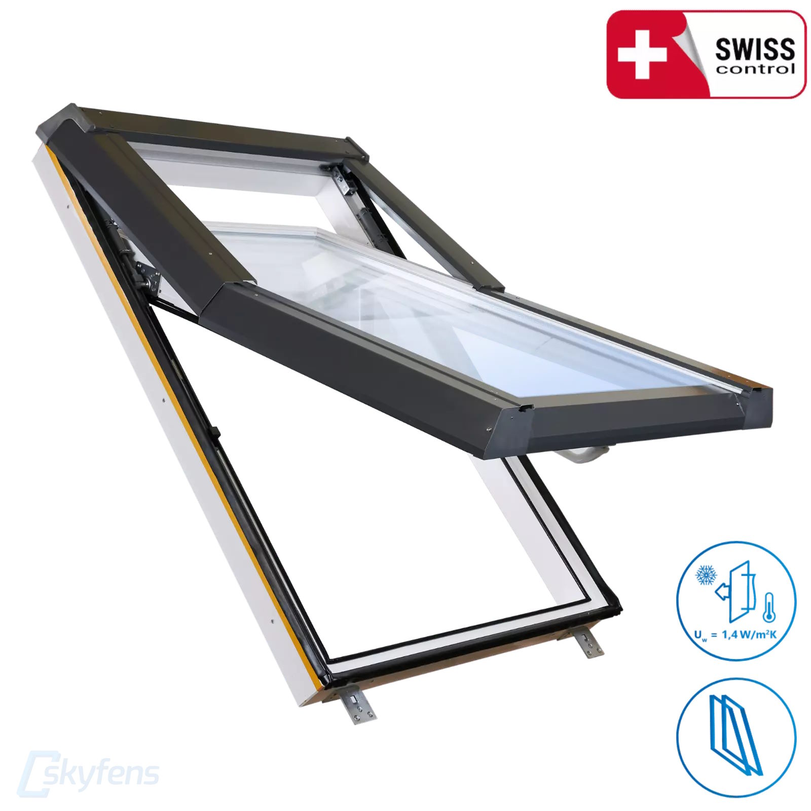 Fenêtres à toit plat - Puits de lumière pour toit plat