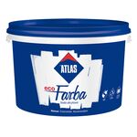 Atlas ECO-FARBA vit akrylfärg för inomhusbruk