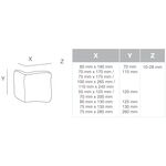 Stegu CALABRIA 01, Verblender aus Beton