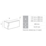 CRETA 03, decorative concrete tile