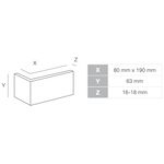 LOFT 1, gypsum brick tile