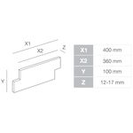 stegu NERO, dekorativ Naturstein