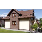 stegu RUSTIK 568, Ziegelriemchen aus Beton für außen