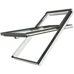 FAKRO FYU-V P2 proSky | wooden, high pivot roof window with safe 2-glass