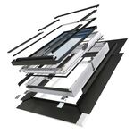 Kunststoff Dachfenster OptiLight TLP-V Energie mit 3-fach Verglasung