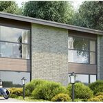 stegu COUNTRY 680, Ziegelriemchen aus Beton für außen