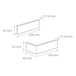 stegu CAMBRIDGE 2, Ziegelriemchen aus Beton für außen