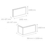 Stegu ROMA 1, Riemchen für innen und außen