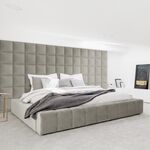 STEGU Upholstered wall panel | Melange square 30x30