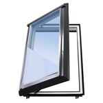 Kunststoff Ausstiegsfenster Warmdach SkyLight LOFT Termo