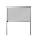 Hellgraues Rollo für FAKRO Dachfenster