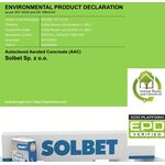 Porenbeton, Gasbeton Planstein SOLBET PP2-040 nach DIN V 4108-4