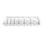 Cellular concrete SOLBET PP2-050 according to german norm DIN V 4108-4