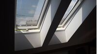 Hitzeschutz-Markise für Dachfenster