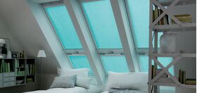VELUX RFL » Sichtschutzrollo mit Führungsschienen für VELUX Dachfenster