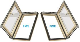 FAKRO Fenêtre isolantes à ouverture latérale FW U3