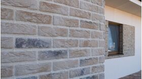 CAMBRIDGE CREAM, brique en béton pour mur intérieur et extérieur