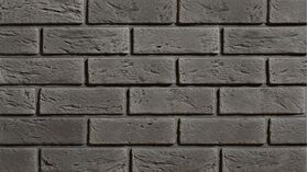 BOSTON graphite, concrete brick tile with integrated joint