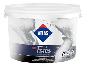 Atlas proFarba | Weiße Latex Innenfarbe
