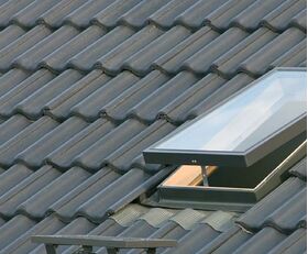 FAKRO access roof light with single toughened pane WGT