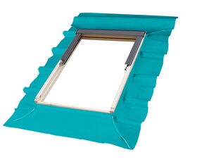 Air permeable underfelt collar for roof windows