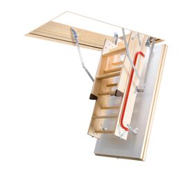 FAKRO Escalier escamotable LTK Energy, avec une echelle en bois, super thermo-isolant