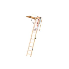 FAKRO Escalier escamotable LWK Plus, avec une echelle en bois