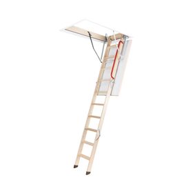 FAKRO Escalier escamotable LWZ Plus, avec une echelle en bois