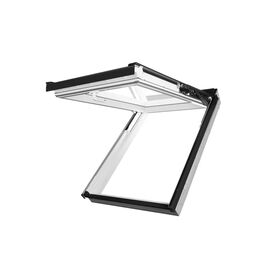 FAKRO PPP-V U5 preSelect | PVC, top hung+pivot roof window with 3-glass and ventilation
