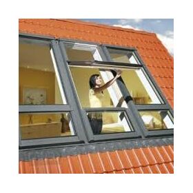 FAKRO FDY-V/U U3 | poliurethane covered two-section roof window