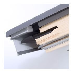 RoofLITE+ TRIO PINE | wooden, pivot, 3-glass roof window