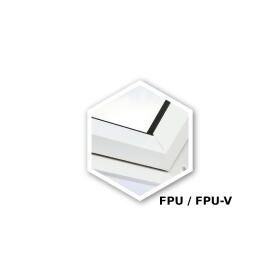 FAKRO FPU-V U5 preSelect | poliurethane covered top hung+pivot roof window with 3-glass
