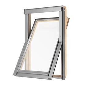 RoofLITE+ SOLID PINE | wooden, pivot, 2-glass roof window