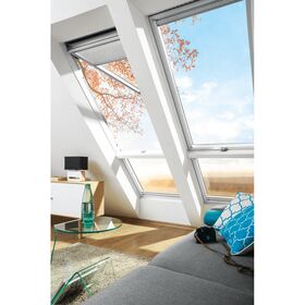 FAKRO FPU-V U5 preSelect | poliurethane covered top hung+pivot roof window with 3-glass