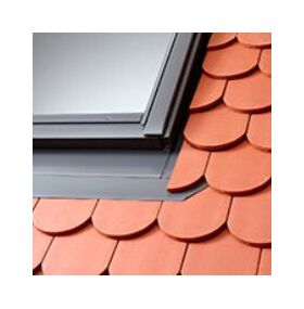 Flashing VELUX EDB 0000 for flat roofing material (max. tile thickness 38mm)