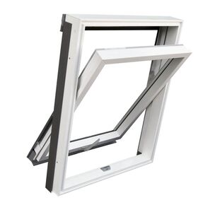 VELUX Konzern Kunststoff Dachfenster RoofLITE+ SOLID PVC | 2-fach Verglasung