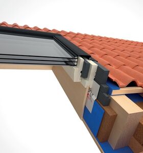 Dachfenster ROTO DESIGNO R79H ✓ Hoch-Schwing ✓ aus Holz ✓ mit Dämmblock