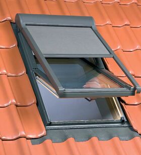 FAKRO AMZ Z-WAVE | ekectric-powered awnign blind for FAKRO roof windows ✓ OptiLight ✓ ARON ✓ ARTENS