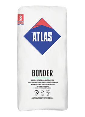 Atlas BONDER adhésif à base de plâtre (5-20 mm)