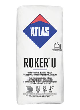 ATLAS ROKER U | grundputs och klisterbruk | mineralull och EPS | mineralisk