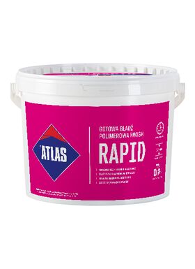 Atlas RAPID enduit de finition à prise rapide modifié aux polymères (jusqu’à 3 mm)