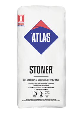 Atlas STONER gips för spackling inomhus | utan skarvremsa (2-15 mm)