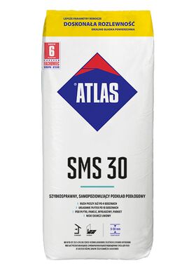 ATLAS SMS 30 | fast-setting, self-leveling subfloor (3-30 mm)