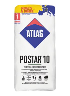 ATLAS Postar 10 | cementbaserat golvbruk | traditionell