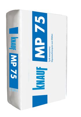 Knauf MP75, machanically applied gypsum plaster