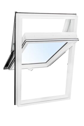 Fenêtre de toit en plastique Skylight SUPRO triple vitrage