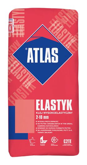 ATLAS ELASTYK, mortier colle flexible (C2TE, 2-10 mm)