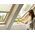 Pivåhängt takfönster med nedre handtaget VELUX GLL-B 1061 | 3-glas, Everfinish (träkärna med vitt hölje i polyuretan)