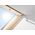 Pivåhängt takfönster VELUX GGL 3070Q | säkerhets 2-glas, Everfinish (träkärna med vitt hölje i polyuretan)