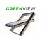 Fenêtre de toit FAKRO FTP-V U41 APMX | GreenView | Triple vitrage | Bois